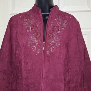 Breckenridge zip-up  blazer NWT size 10